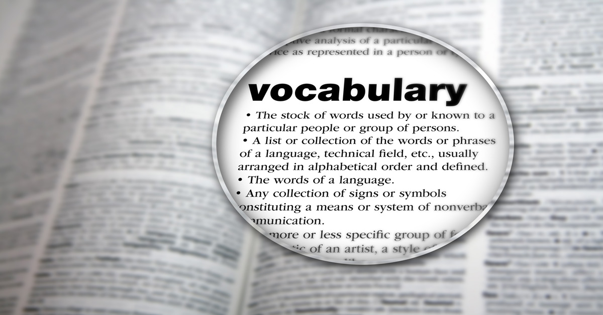 Vocabulary