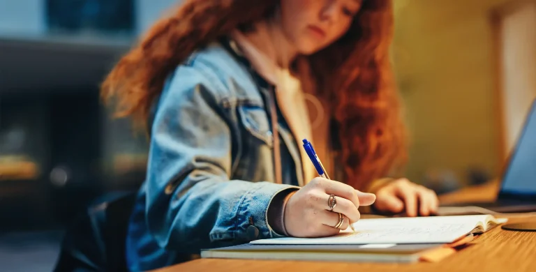 AP English Language and Composition student