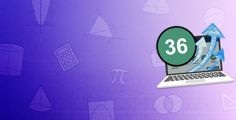 UWorld student celebrating perfect score after using UWorld ACT Math prep tips