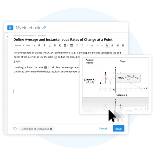 Sample AP Calc AB Digital Notebook