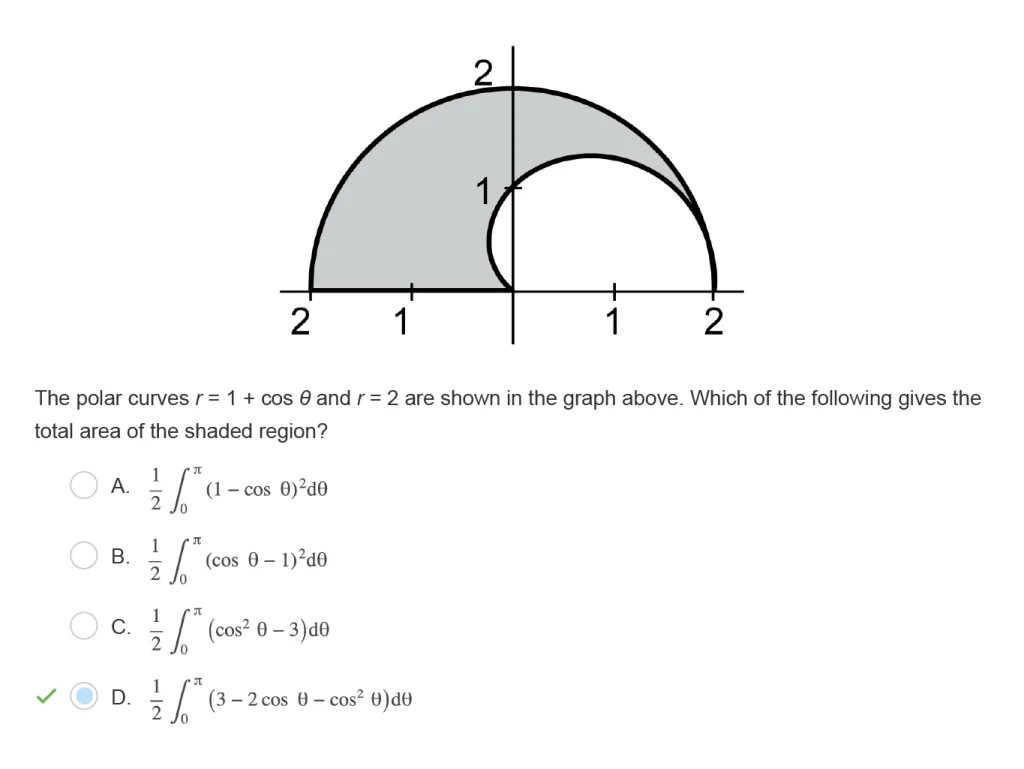 AP Calculus BC Question 1