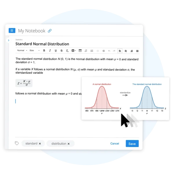 Sample AP Stats Digital Notebook