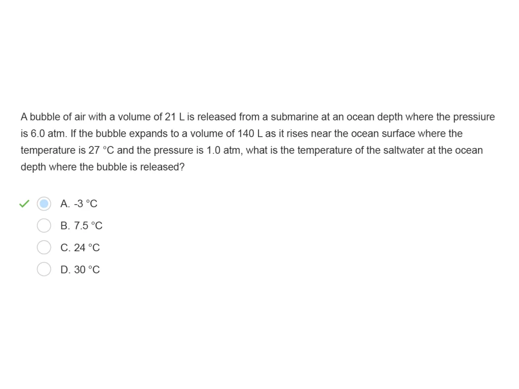 AP Chemistry Question 2