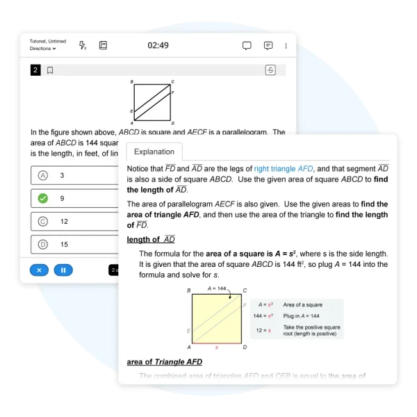 UWorld’s Up-to-Date Content with latest digital SAT exam