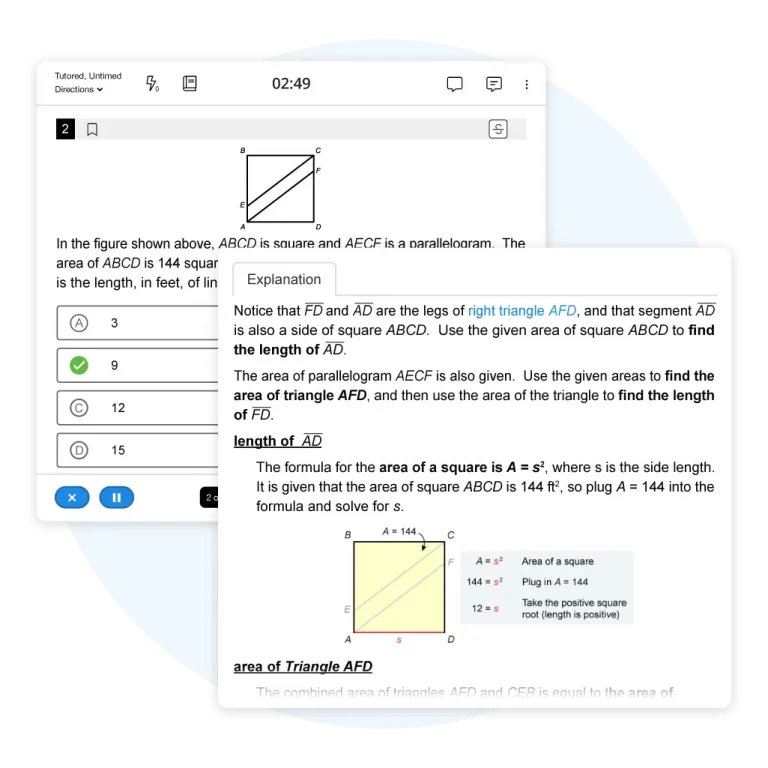 UWorld’s Up-to-Date Content with latest digital SAT exam