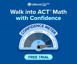 Walk Into ACT Math With Confidence. UWorld provides exam-like practice questions. Start your free trial now!