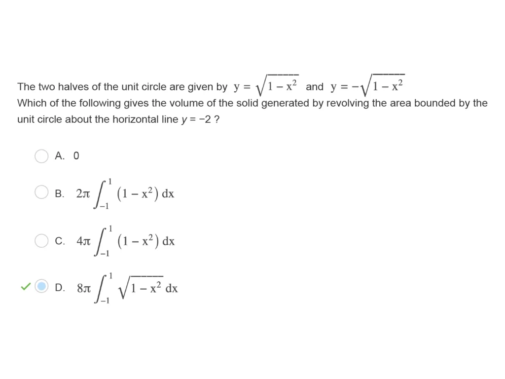 AP Calculus AB Question 2