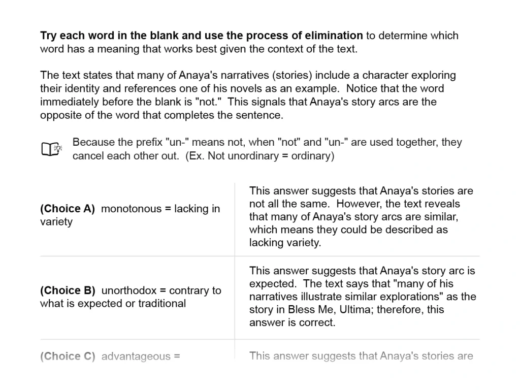 SAT Explanation 1