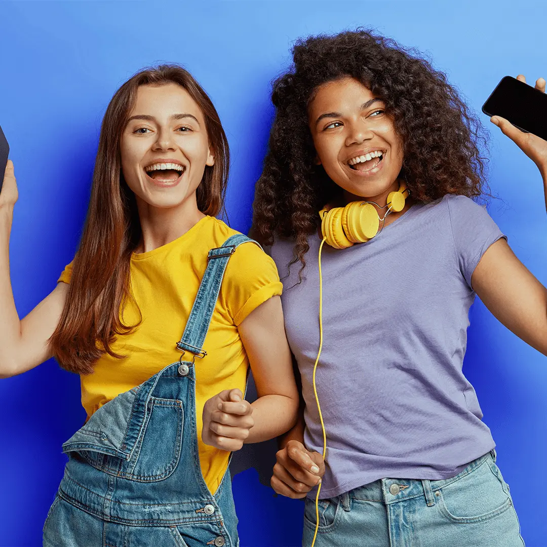 High School Students happy about UWorld AP Prep