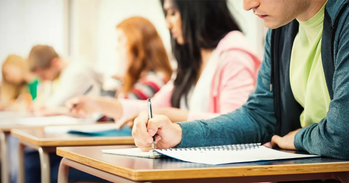 High school students preparing for college entrance exams with UWorld Test Prep resources