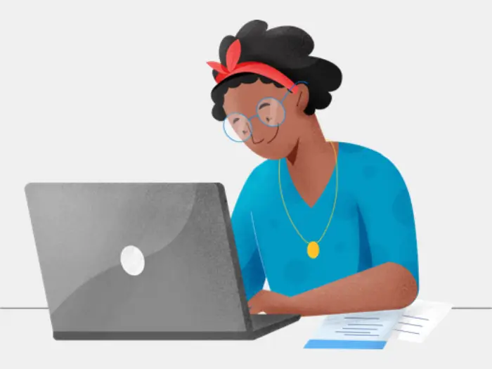 Student studying for the ACT with UWorld