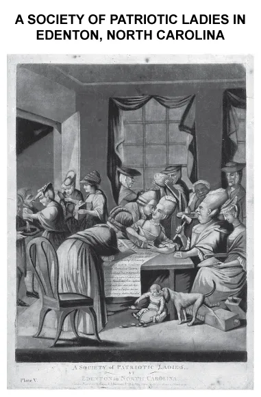 A society of patriotic ladies in Edenton, North Carolina