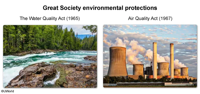 Great Society environmental protections