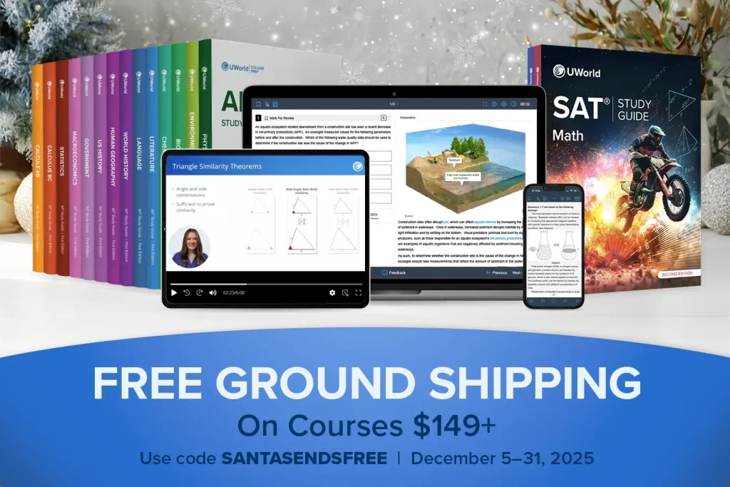 Free Ground Shipping on Courses 149+ Through Dec 31